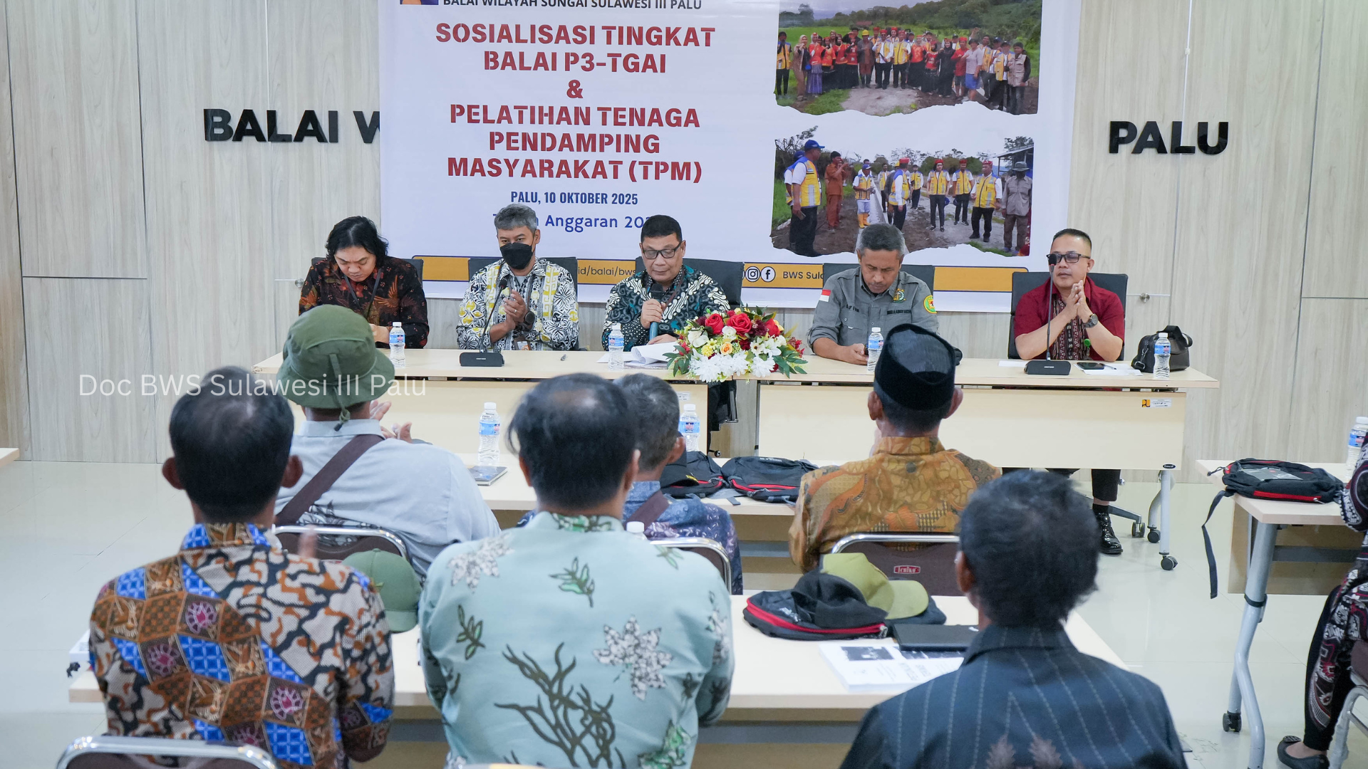 Pelatihan TPM dan Sosialisasi P3-TGAI Tahap II Dorong Transparansi dan Efisiensi Pengelolaan Irigasi