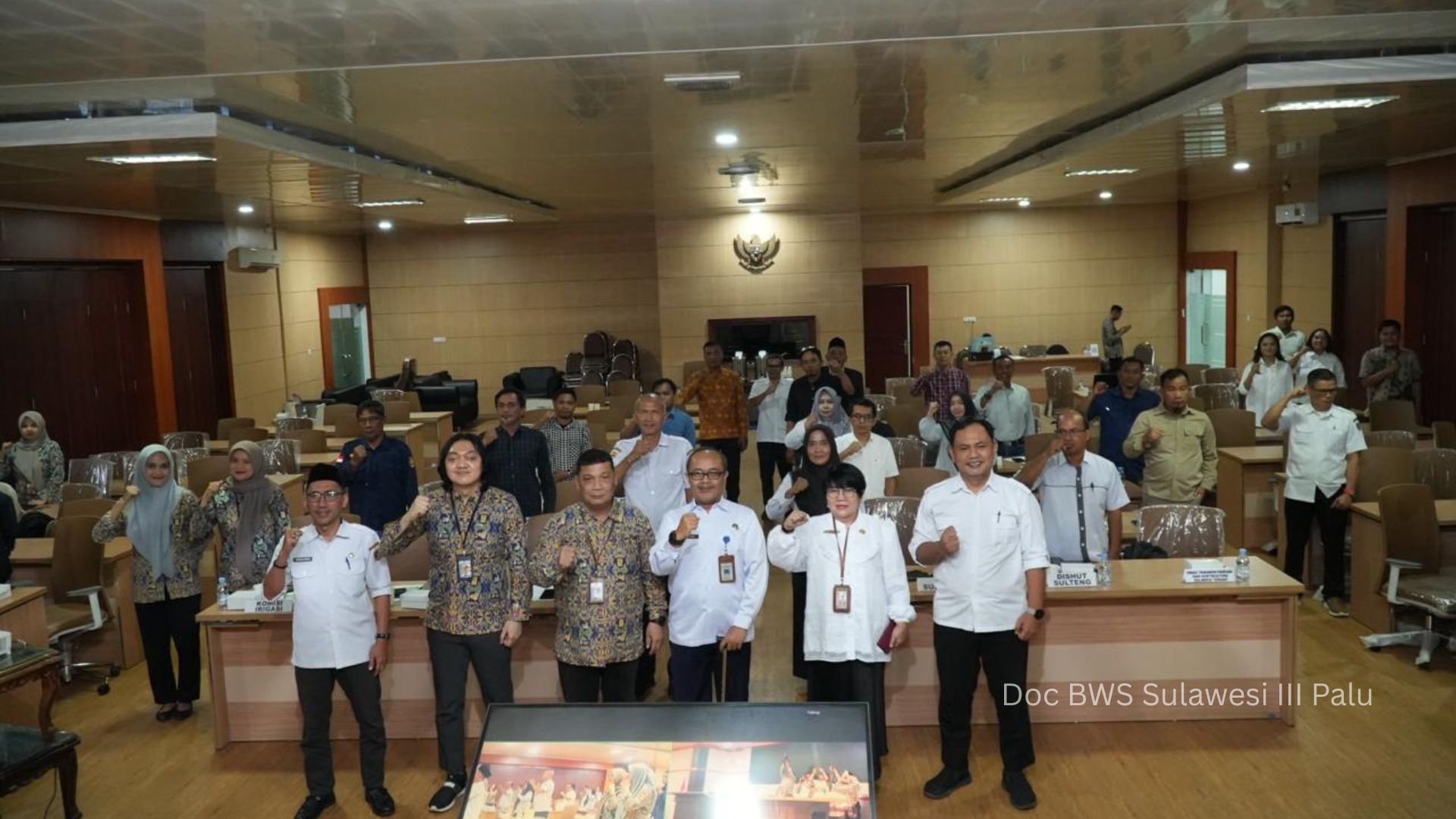 TKPSDA Wilayah Sungai Parigi-Poso Gelar Sidang Pleno V Rencana Alokasi Air Tahunan Daerah Sungai Sausu dan Poso Periode 2026