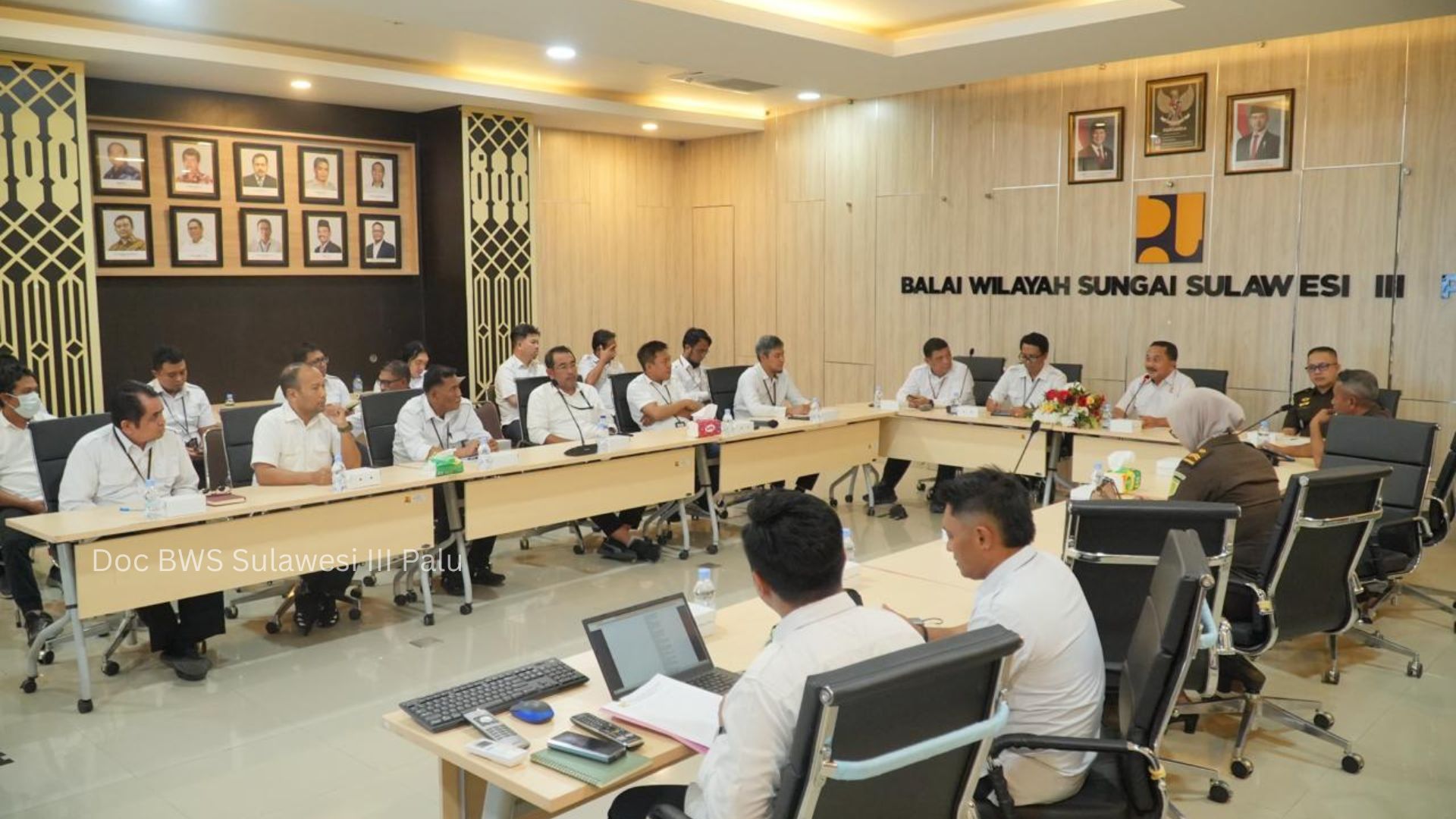 BWS Sulawesi III Palu Menerima Kunjungan dari Kejaksaan Tinggi Sulawesi Tengah Gelar Sosialisasi Kegiatan Penerangan Hukum