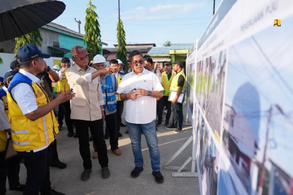 Dukung Penanganan Kemiskinan Ekstrem, Kementerian PU Tuntaskan Penataan Kawasan Belawan Tahap II