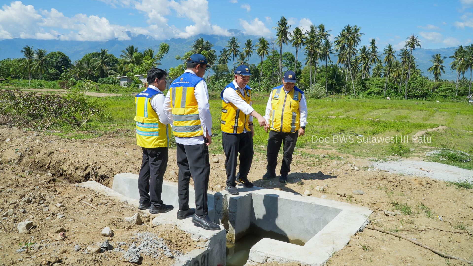 Monitoring dan Evaluasi Progres Pekerjaan Irigasi Tersier Inpres No. 2 Tahun 2025