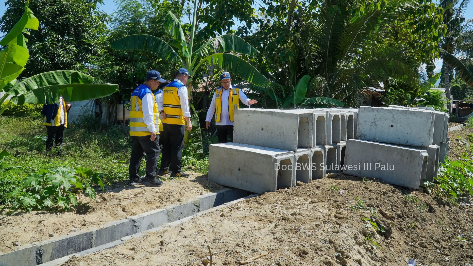 Monitoring dan Evaluasi Progres Pekerjaan Irigasi Tersier Inpres No. 2 Tahun 2025