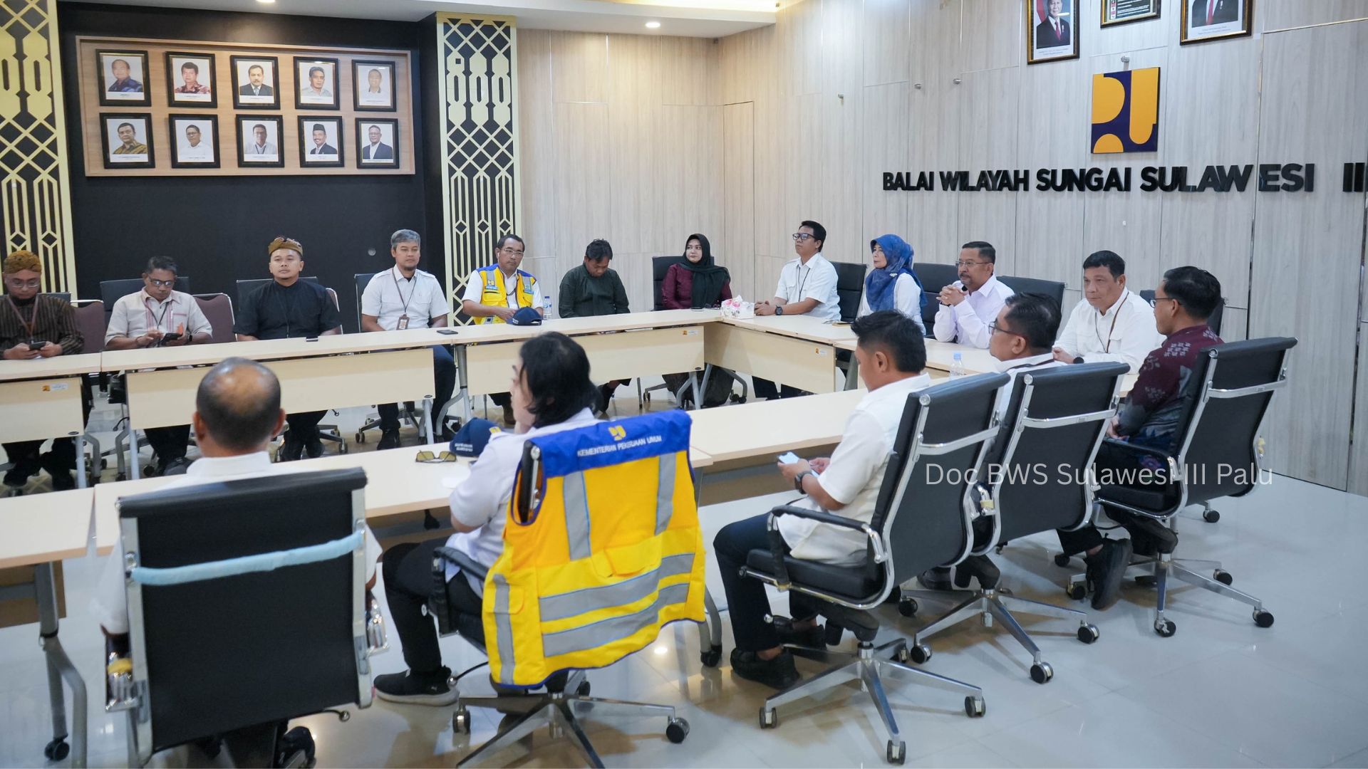 Serah Terima Jabatan Perbendaharaan di Lingkup BWS Sulawesi III Palu