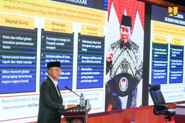 Pendidikan Pemantapan Pimpinan Nasional (P3N) Lemhannas, Menteri Dody: Infrastruktur Fondasi Ketahanan Nasional