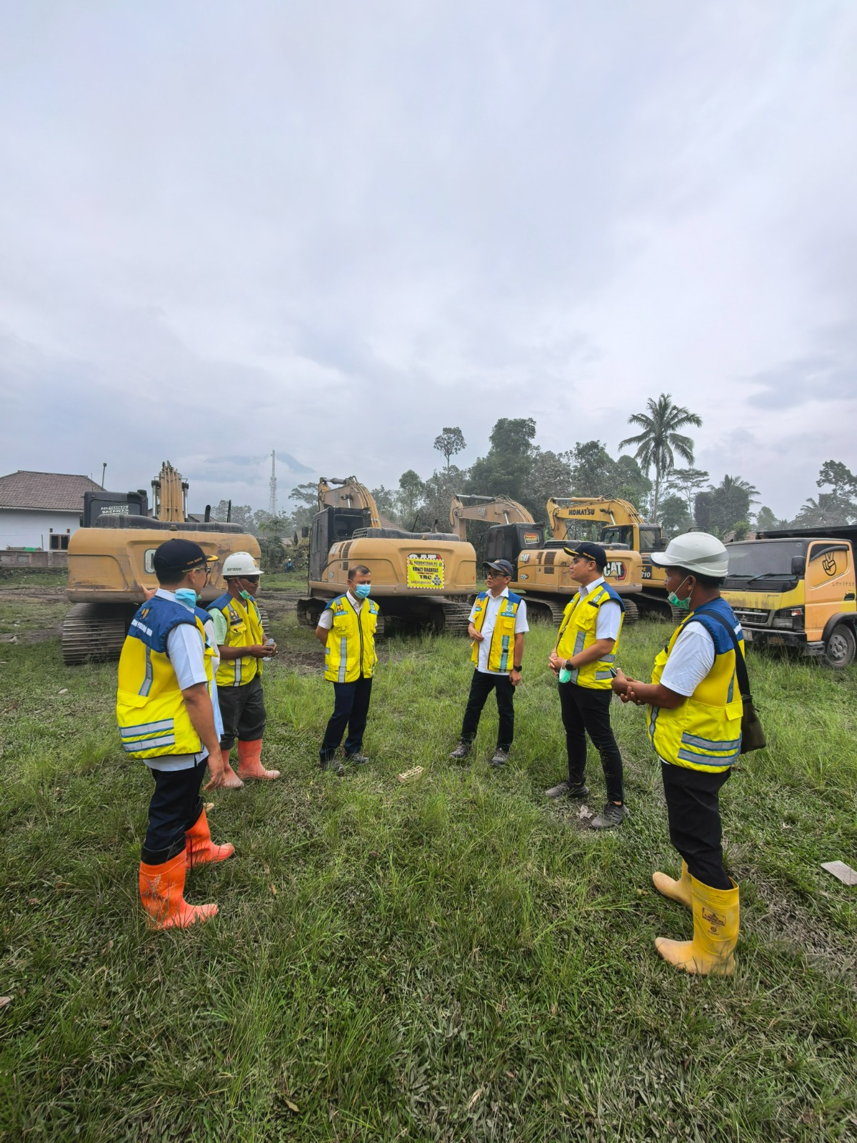 BBWS Brantas Lakukan Tanggap Darurat Erupsi Gunung Semeru
