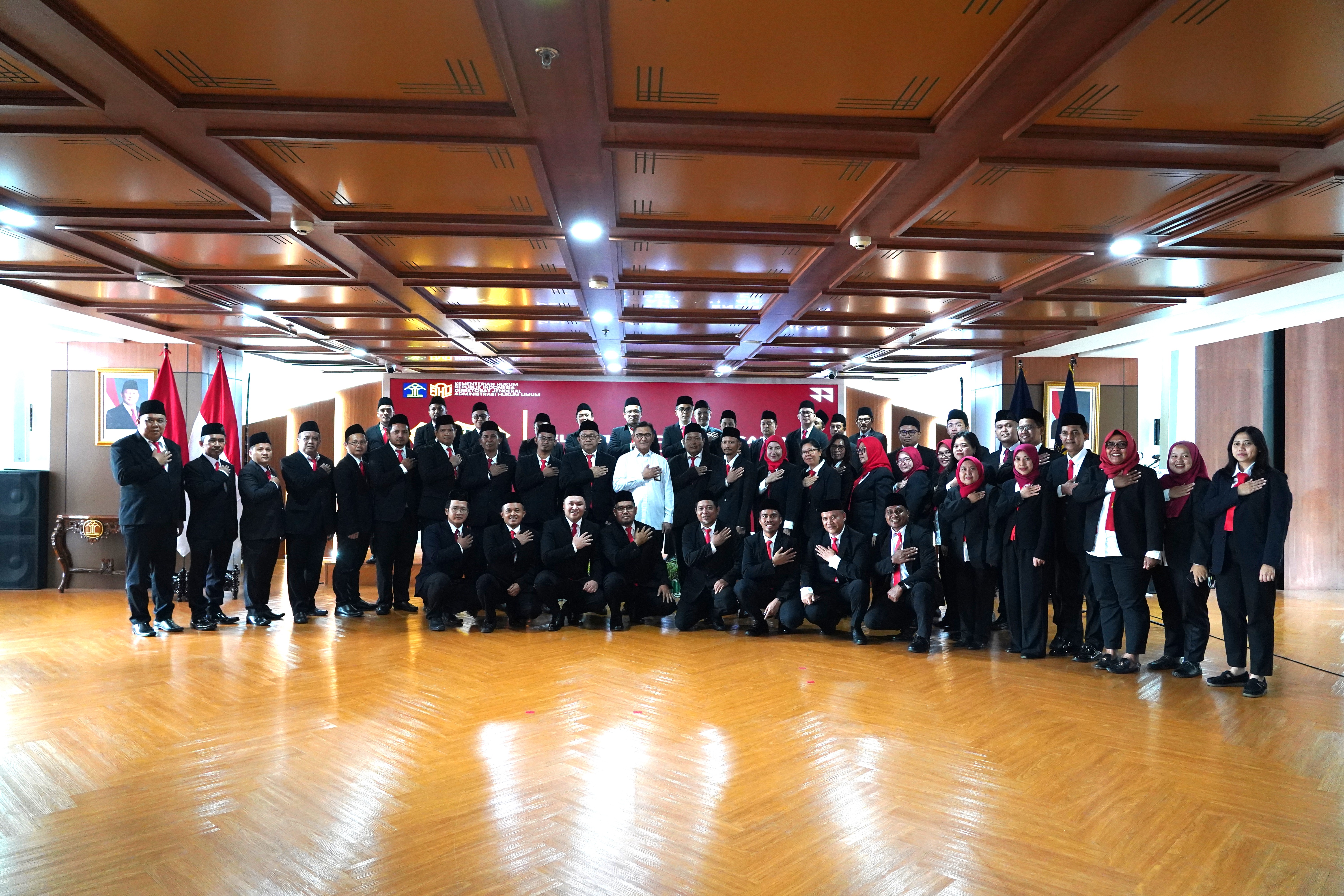 Ditjen SDA Perkuat Pengawasan dengan Lantik 59 PPNS Baru