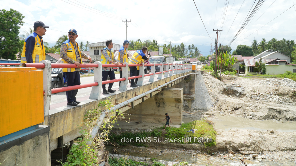 Dukung Kelancaran Mudik, Mitigasi Sungai Dilakukan di Jalur Trans Sulawesi Parigi-Poso