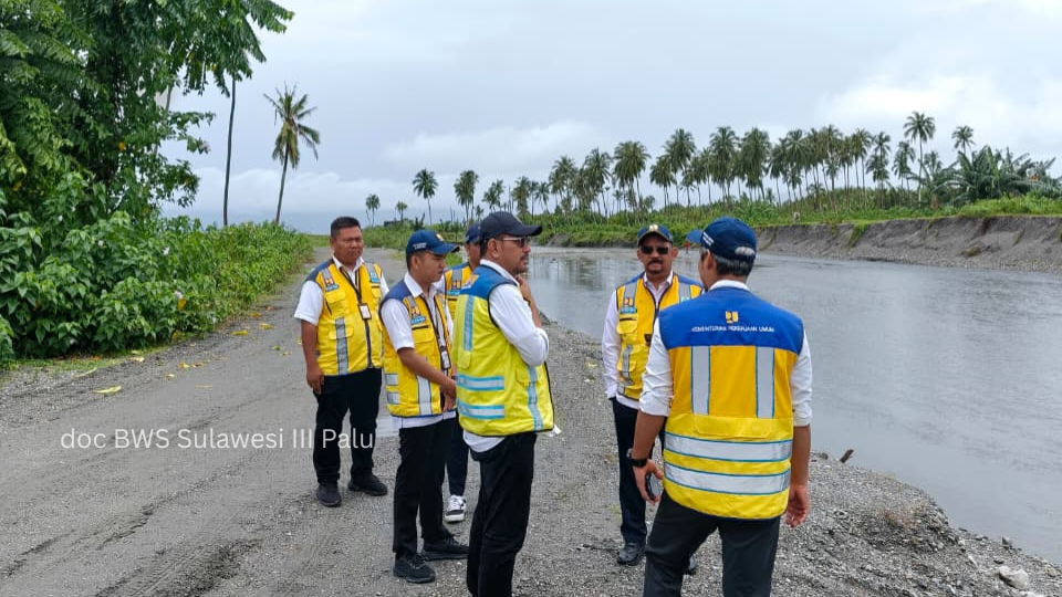 Dukung Kelancaran Mudik, Mitigasi Sungai Dilakukan di Jalur Trans Sulawesi Parigi-Poso