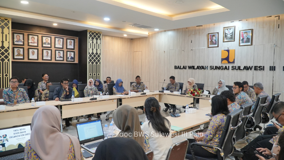 Bahas Hasil Reviu River Basin Organization Perkuat Kinerja Pengelolaan Sumber Daya Air